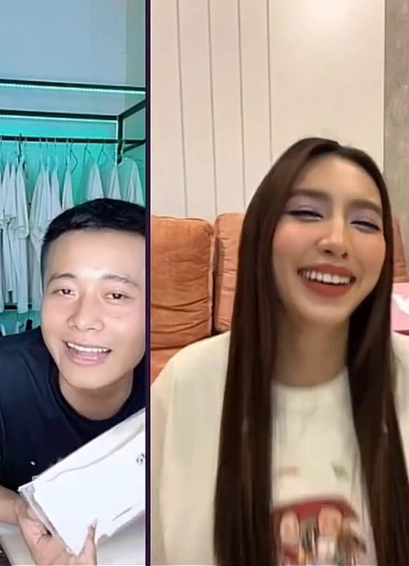 Mỗi lần Quang Linh Vlogs livestream chung với Thuỳ Tiên: Cả hai tự phát “cẩu lương”, dân tình lại năng nổ “đẩy thuyền” - Ảnh 4.