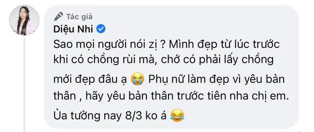  Bị nói nhờ lấy Anh Tú mới đẹp, Diệu Nhi lên tiếng phản pháo và khẳng định 1 điều - Ảnh 3.