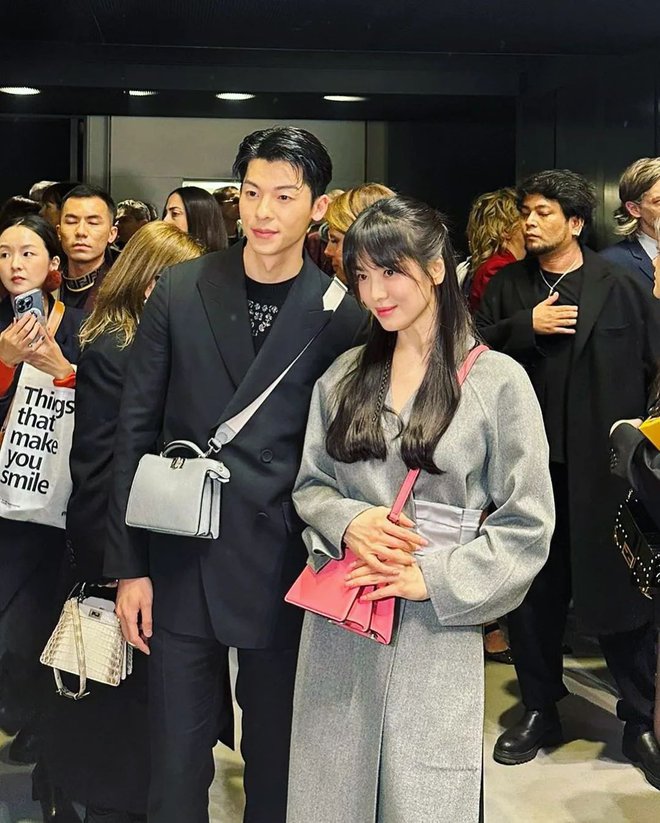  Song Hye Kyo đại náo Milan Fashion Week: Visual gây sốt khi sánh bên nam thần Hứa Quang Hán, được khán giả rần rần ủng hộ - Ảnh 15.