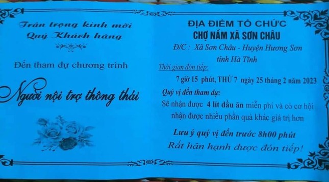 Sau vụ du lịch 0 đồng, phát hiện thêm chiêu lừa đảo mới ở Hà Tĩnh - Ảnh 1.