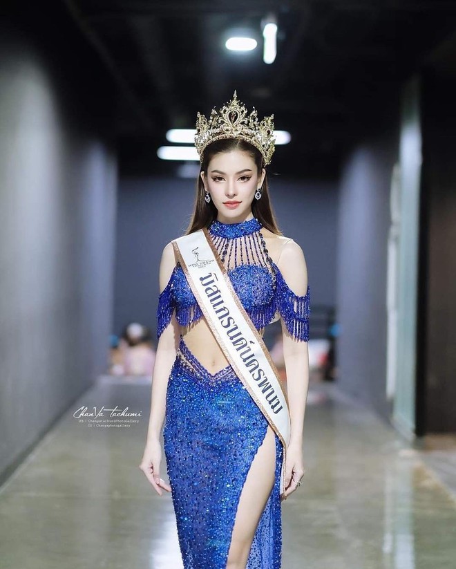 Nhan sắc người đẹp lai Việt đăng quang Hoa hậu Hòa bình ở Thái Lan - Ảnh 3.