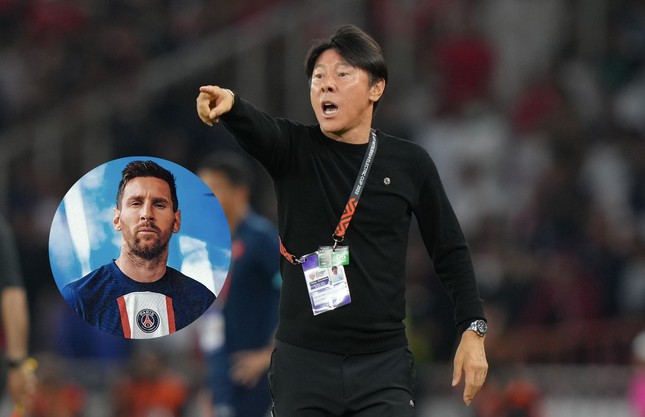 HLV Shin Tae-yong ra yêu cầu cực khó, muốn các học trò phải bắt chước... Messi - Ảnh 1.