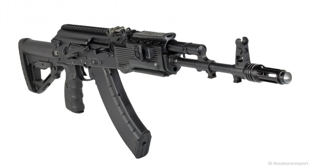 Nga - Ấn xuất xưởng lô súng trường AK-203 đầu tiên - Ảnh 1.