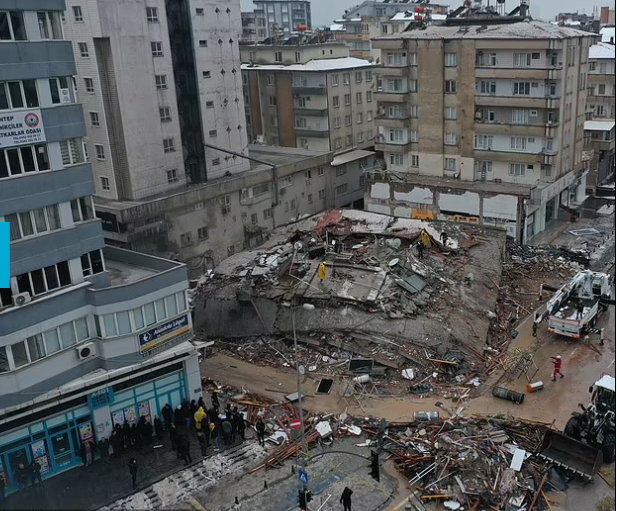 Chùm ảnh chứng minh mức độ tàn phá khủng khiếp của động đất ở Thổ Nhĩ Kỳ: Di tích lịch sử ngàn năm tuổi bị san phẳng trong chốc lát - Ảnh 7.