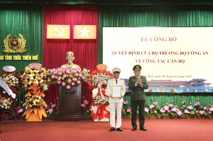 Thừa Thiên Huế có tân Phó Giám đốc Công an tỉnh - Ảnh 1.