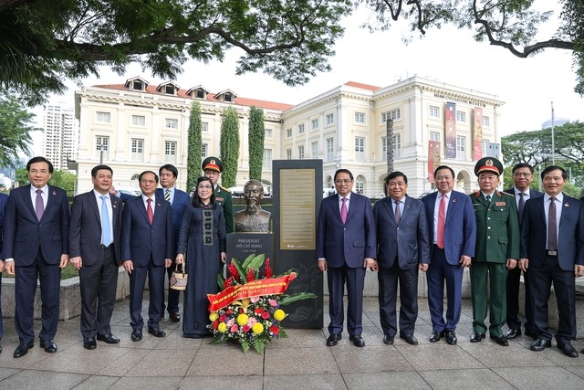 Singapore đặt tên hoa lan theo tên Thủ tướng Phạm Minh Chính và Phu nhân - Ảnh 3.