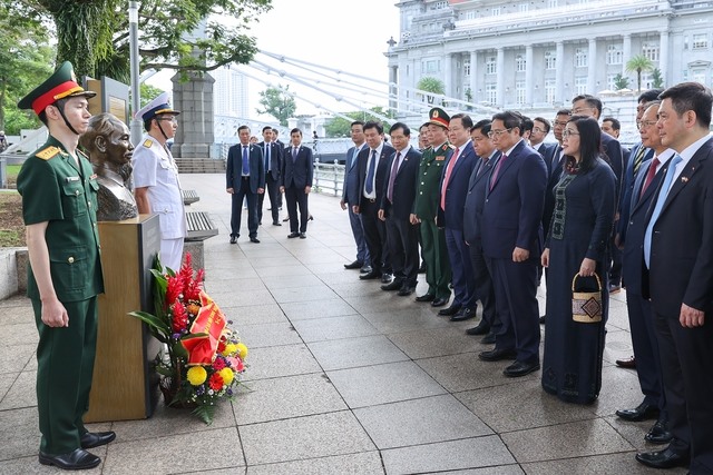 Singapore đặt tên hoa lan theo tên Thủ tướng Phạm Minh Chính và Phu nhân - Ảnh 2.