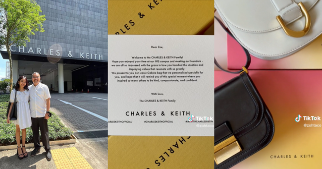 Từng bị chế giễu vì gọi túi Charles & Keith là hàng hiệu xa xỉ, cô gái 17 tuổi khiến netizen phục sát đất vì bước tiến không ngờ tới với nhãn hàng - Ảnh 3.