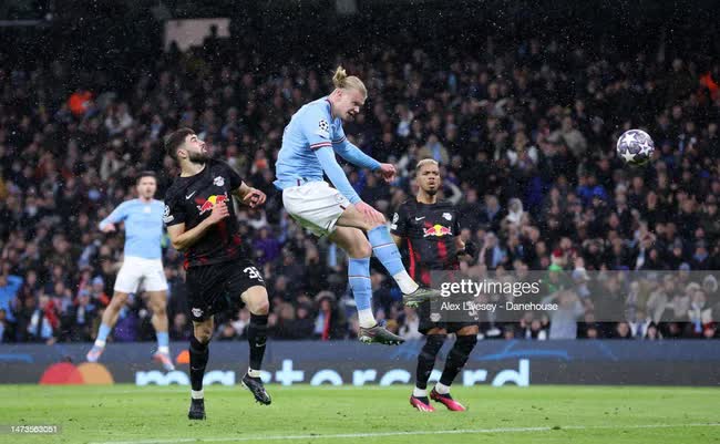 Siêu nhân Haaland ghi một mạch 5 bàn thắng, Man City hùng dũng đi tiếp tại Champions League - Ảnh 2.