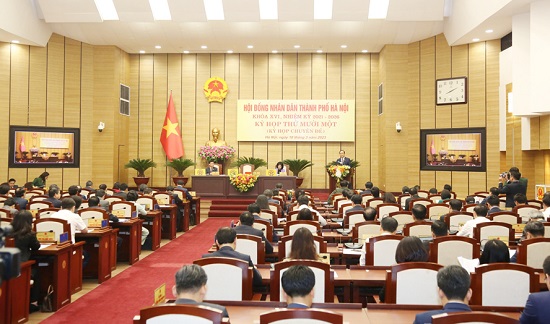 Hà Nội miễn nhiệm và bầu bổ sung Ủy viên UBND thành phố - Ảnh 1.