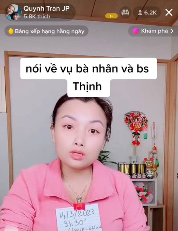 Quỳnh Trần JP lên tiếng vụ bà Nhân Vlog tố bác sĩ Thịnh, nói gì mà dân mạng khuyên nên ngồi yên? - Ảnh 2.