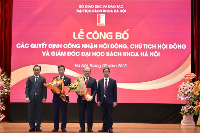 Công bố quyết định tổ chức, nhân sự Đại học Bách khoa Hà Nội - Ảnh 2.