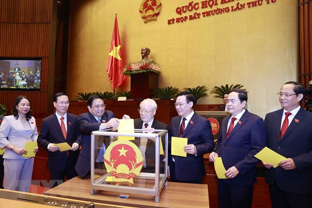 Đồng chí Võ Văn Thưởng được bầu giữ chức Chủ tịch nước Cộng hoà Xã hội Chủ nghĩa Việt Nam, nhiệm kì 2021-2026 - Ảnh 2.