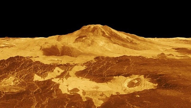 Phát hiện hình ảnh núi lửa trên Sao Kim đã từng phun trào - Ảnh 1.