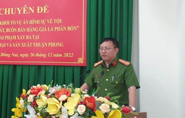 Phó giám đốc Công an tỉnh Đồng Nai được điều động nhận nhiệm vụ mới - Ảnh 1.
