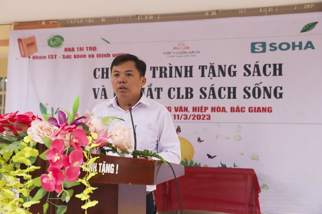 Chung tay lan tỏa dự án nhân văn Góp 1 cuốn sách - Ảnh 4.