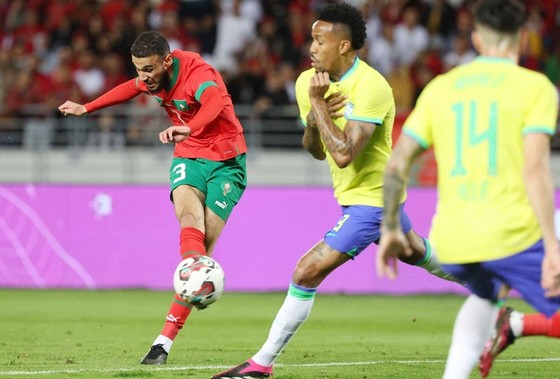 Giao hữu: Morocco lần đầu đánh bại Brazil, Đức thắng nhẹ Peru - Ảnh 1.