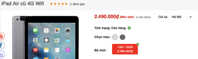Đây là mẫu iPad rẻ nhất mà vẫn sử dụng được, giá chỉ hơn 2 triệu đồng - Ảnh 2. Đây là mẫu iPad rẻ nhất mà vẫn sử dụng được, giá chỉ hơn 2 triệu đồng - Ảnh 2.