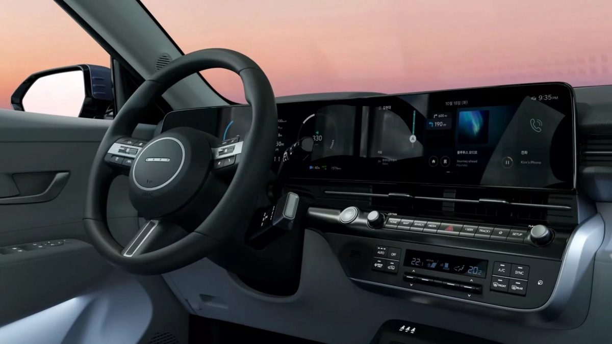 Ngắm Hyundai Kona Electric 2024 sắp ra mắt - Ảnh 7.
