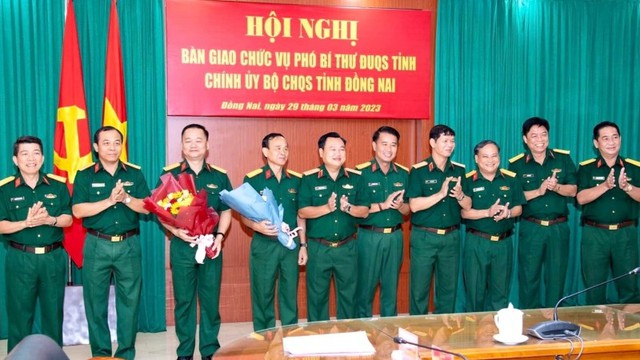 Bộ Quốc phòng bổ nhiệm 5 tân Chỉ huy trưởng, Chính ủy, Bộ Chỉ huy Quân sự tỉnh - Ảnh 2.