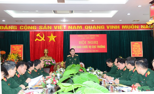 Thiếu tướng Nguyễn An Phong nhậm chức Cục trưởng Cục Tổ chức, Tổng cục Chính trị QĐND Việt Nam - Ảnh 1.