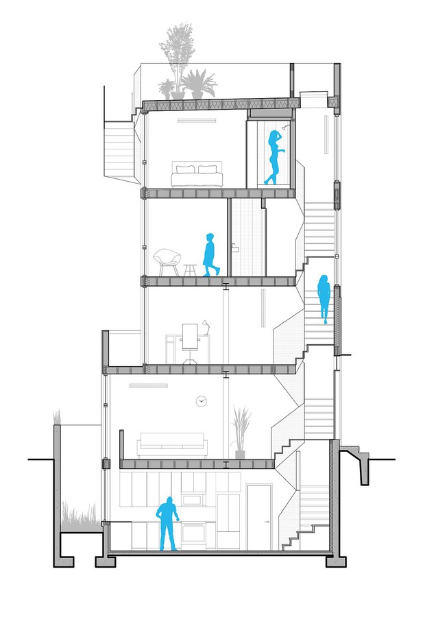  Ngôi nhà chỉ có diện tích 32m2 nhưng sở hữu thiết kế ấn tượng - Ảnh 10.