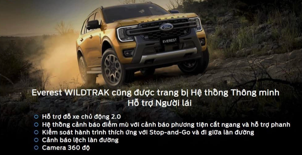 Lộ trang bị Ford Everest Wildtrak sắp bán ở Việt Nam: Gần full option, giá sẽ chát, ai chờ cọc có thể tham khảo - Ảnh 6.