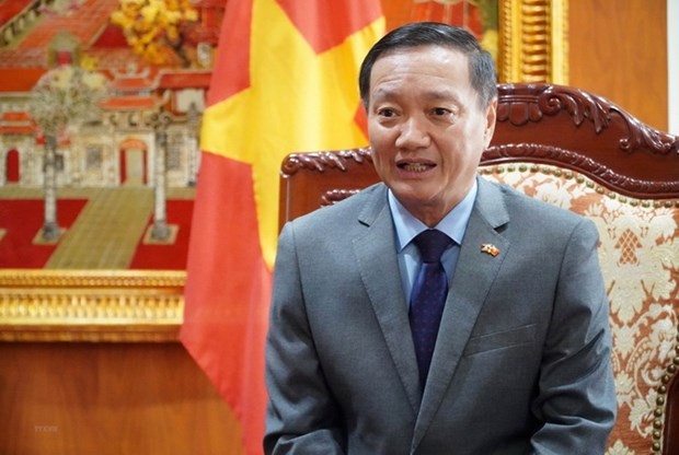 Chủ tịch nước Võ Văn Thưởng thăm chính thức Cộng hòa dân chủ nhân dân Lào: Đưa mối quan hệ hai nước lên một tầm cao mới - Ảnh 3.