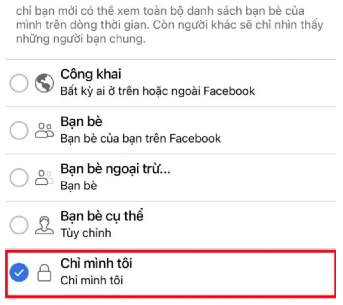 Cách ẩn danh sách bạn bè Facebook trên IOS mới nhất năm 2023 - Ảnh 5.