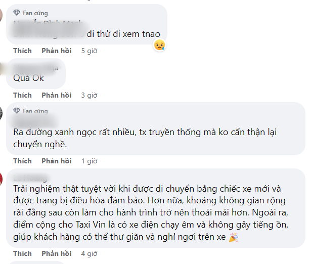 Taxi xanh ngập tràn MXH, dân tình thảo luận sôi nổi nhưng chủ yếu đều thắc mắc 2 điều - Ảnh 4.