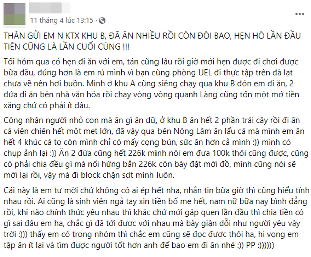 Nghi vấn drama tố bạn gái ăn nhiều đòi chia bill 226k là “văn mẫu bóc phốt” đã có từ 1 năm trước - Ảnh 3.