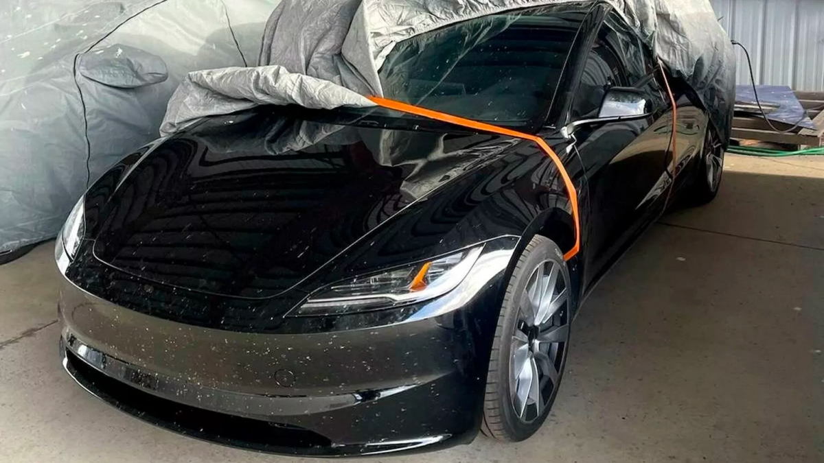 Rò rỉ hình ảnh thiết kế mẫu Tesla Model 3 phiên bản nâng cấp - Ảnh 1.