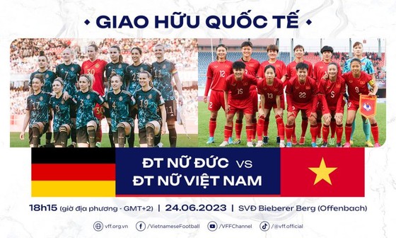 Đội tuyển nữ Việt Nam gặp đội tuyển Đức trên đường tham dự VCK World Cup 2023 - Ảnh 1.