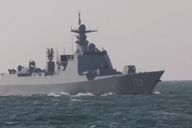 Báo Trung Quốc nêu kịch bản Triều Tiên có tàu khu trục Type 052D - Ảnh 1.