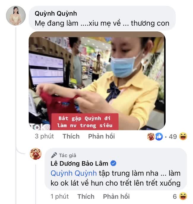 Lê Dương Bảo Lâm livestream lên tiếng vì dính phốt giả tạo với gia đình vợ, bắt Quỳnh Quỳnh làm nhân viên ở siêu thị - Ảnh 5.