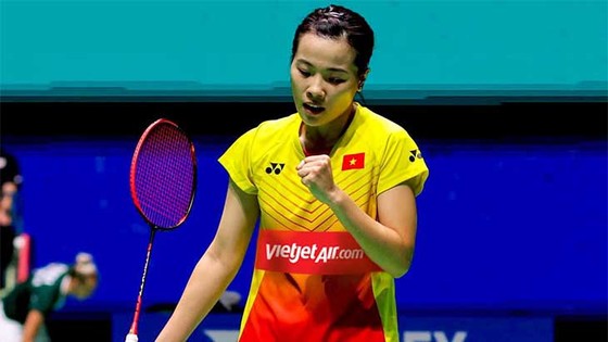 Nguyễn Thùy Linh lọt vào vòng tiếp theo giải vô địch châu Á sau 20 phút thi đấu - Ảnh 1.