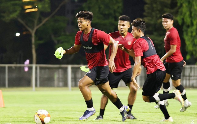 U22 Indonesia bị nhắc nhở vì than phiền về thời tiết tại Campuchia - Ảnh 1.