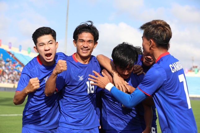 U22 Campuchia, Indonesia rủ nhau thắng lớn, gián tiếp “tuyên chiến” U22 Việt Nam, Thái Lan? - Ảnh 2.