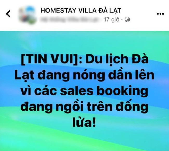 Chuyện tưởng đùa: sales phòng khách sạn Đà Lạt than ế khách dù sắp vào kỳ nghỉ lớn trong năm - Ảnh 2.