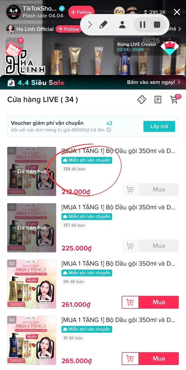 Vụ chiến thần tóp tóp bán dầu gội 18k: Bẻ lái bất ngờ trong livestream, bị netizen trách PR lố - Ảnh 4.