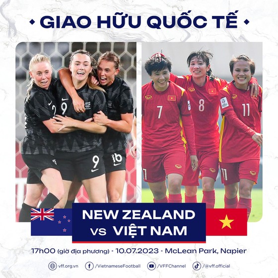 Đội tuyển nữ Việt Nam làm nóng cho VCK World Cup 2023 bằng cuộc so tài cùng đội tuyển nữ New Zealand - Ảnh 1.