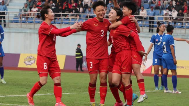 Đánh phủ đầu thần tốc, đội tuyển nữ Việt Nam chính thức giành vé đi tiếp tại vòng loại Olympic - Ảnh 1.