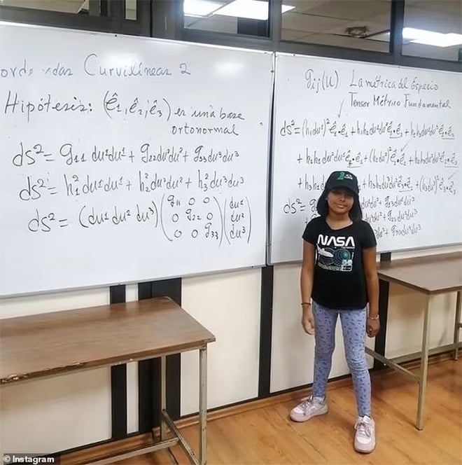 Cô bé 11 tuổi bị tự kỷ có IQ cao hơn cả Albert Einstein - Ảnh 1.