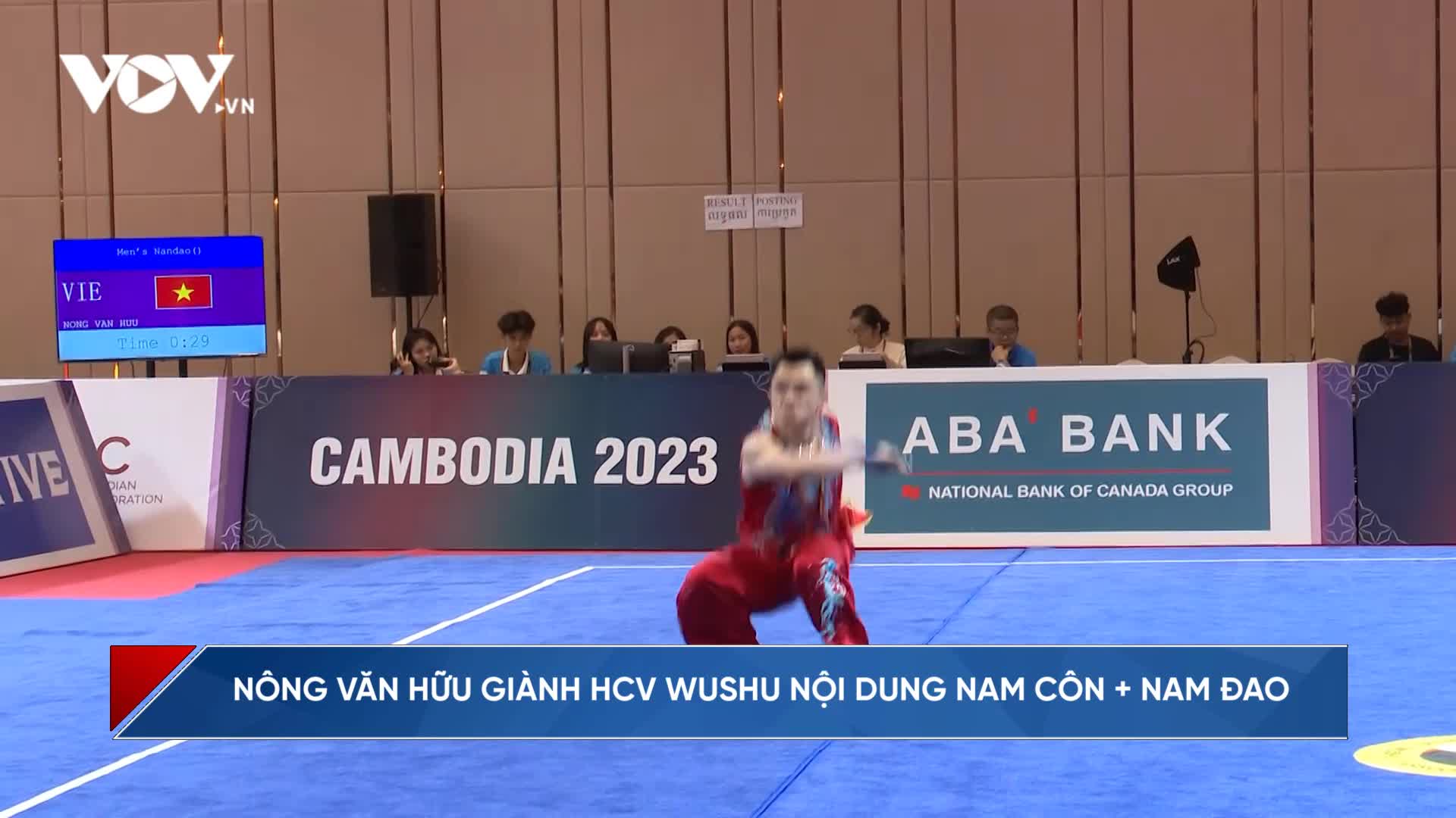 Nông Văn Hữu vỡ oà cảm xúc khi lần đầu giành HCV SEA Games