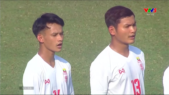Trực tiếp U22 Việt Nam vs U22 Myanmar 0-0 (H1): Thủ môn Văn Chuẩn dự bị - Ảnh 4.
