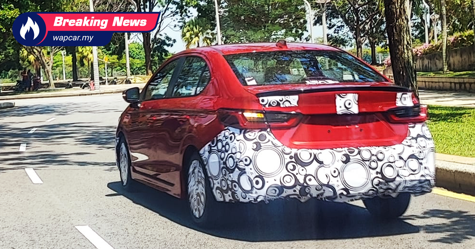 Honda City 2023 lần đầu xuất hiện tại ĐNÁ: Bản RS có mâm và cản mới, ngày về Việt Nam không còn xa - Ảnh 1.