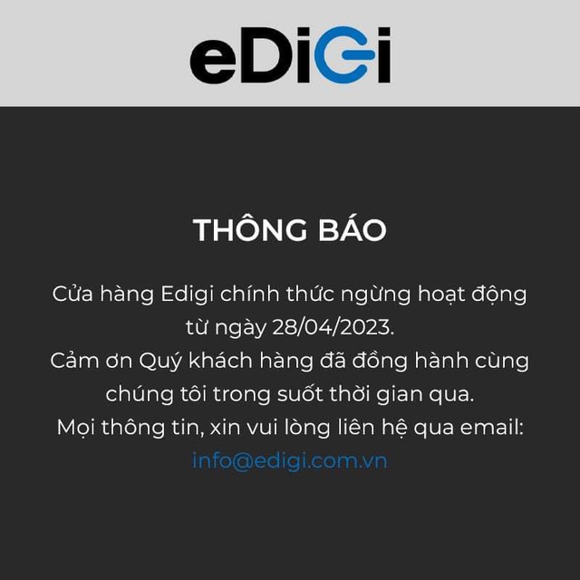 Cửa hàng eDiGi của vua hàng hiệu Johnathan Hạnh Nguyễn vừa tuyên bố ngừng hoạt động, sau gần 5 năm bán iPhone sang chảnh ngay cạnh Nhà thờ Đức Bà - Ảnh 2.