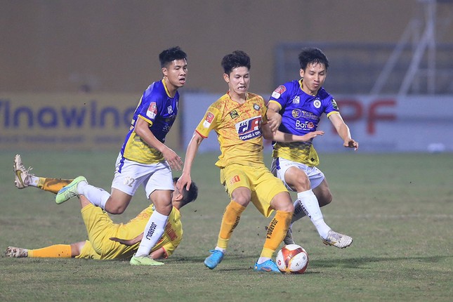 CLB Hà Nội nhận tin sét đánh trước ngày Night Wolf V-League 2023 trở lại - Ảnh 1.