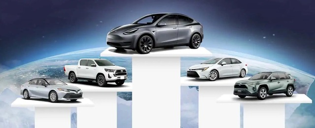 Xe điện lần đầu bán chạy nhất thế giới, vượt 4 xe Toyota nổi tiếng ăn khách - Ảnh 1.