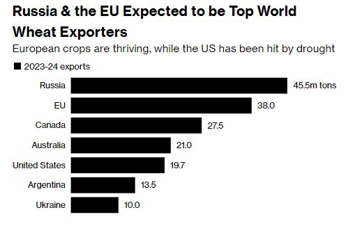 Một loại nông sản cực quan trọng đang khiến châu Âu mất ăn mất ngủ: Có khả năng làm giảm lạm phát, Nga là nhà xuất khẩu đứng đầu thế giới - Ảnh 1.